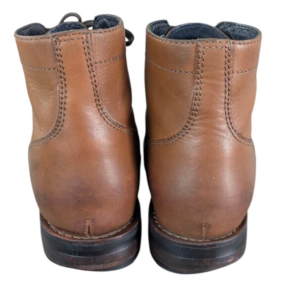 Thursday Boot Company - Men\'s Captain Lace up Boots in Toffee Brown - Size 9